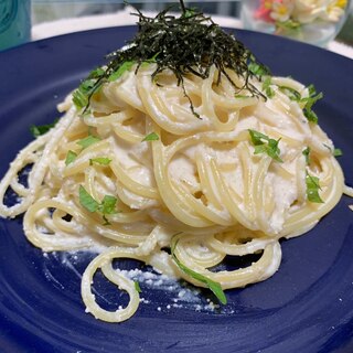 本格！明太子生クリームパスタ